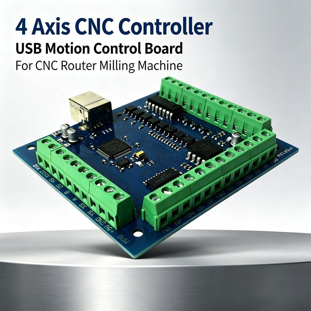 Mach3 Usb Cnc Controller 4 Axis 100Khz - Kartu Pengontrol 4-Axis CNC Motion MACH3