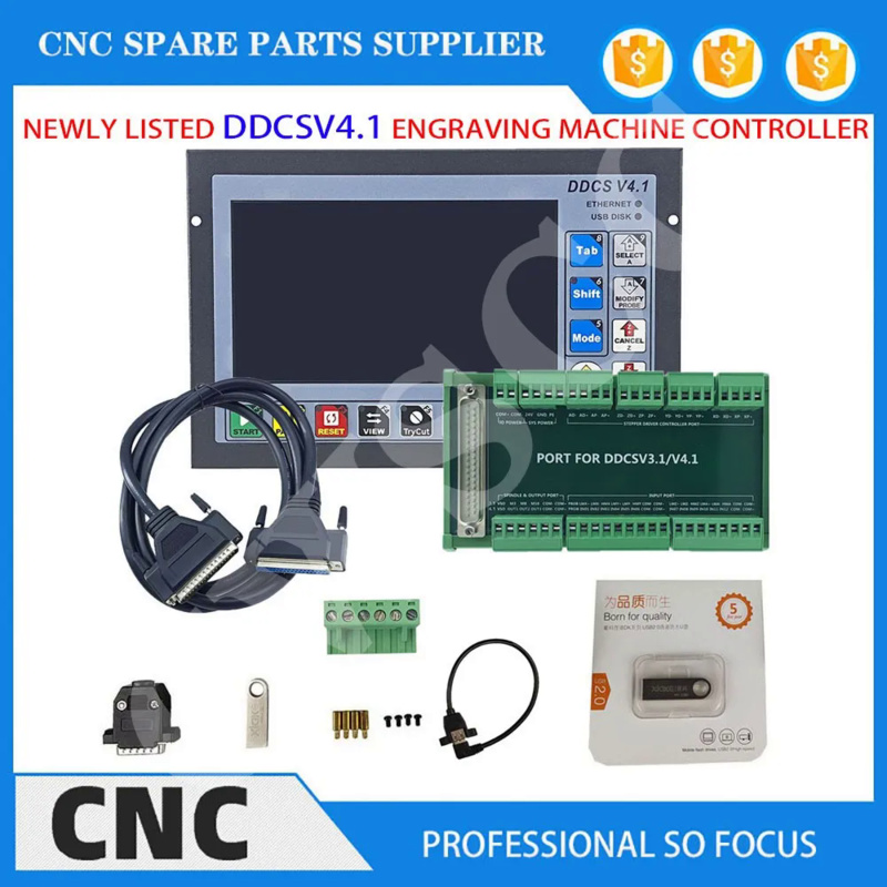Ddcs V4.1 4 Axis Cnc Offline Controller - DDCSV3.1 terbaru upgrade DDCS V4.1 3/4