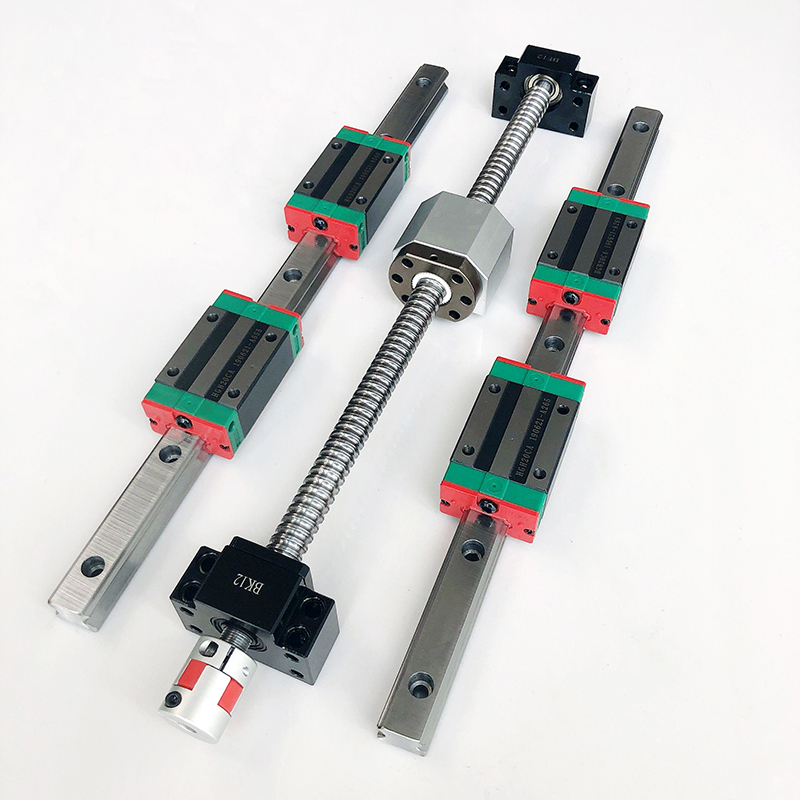 Hgr20 Linear Guide Rail Ballscrew Set - 2 set Rel Panduan Linear HGR20