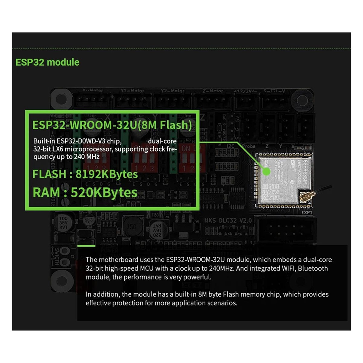 Papan Kontrol Elektronik Offli - Grbl 32 Bit Control Board Offline Display ulasan dan harga