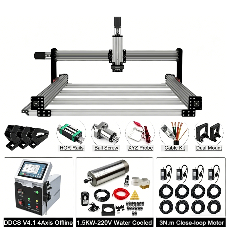 Sistem Kontrol Offline 4-Axis  - Ddcs V4.1 4 Axis Cnc Offline Controller ulasan dan harga