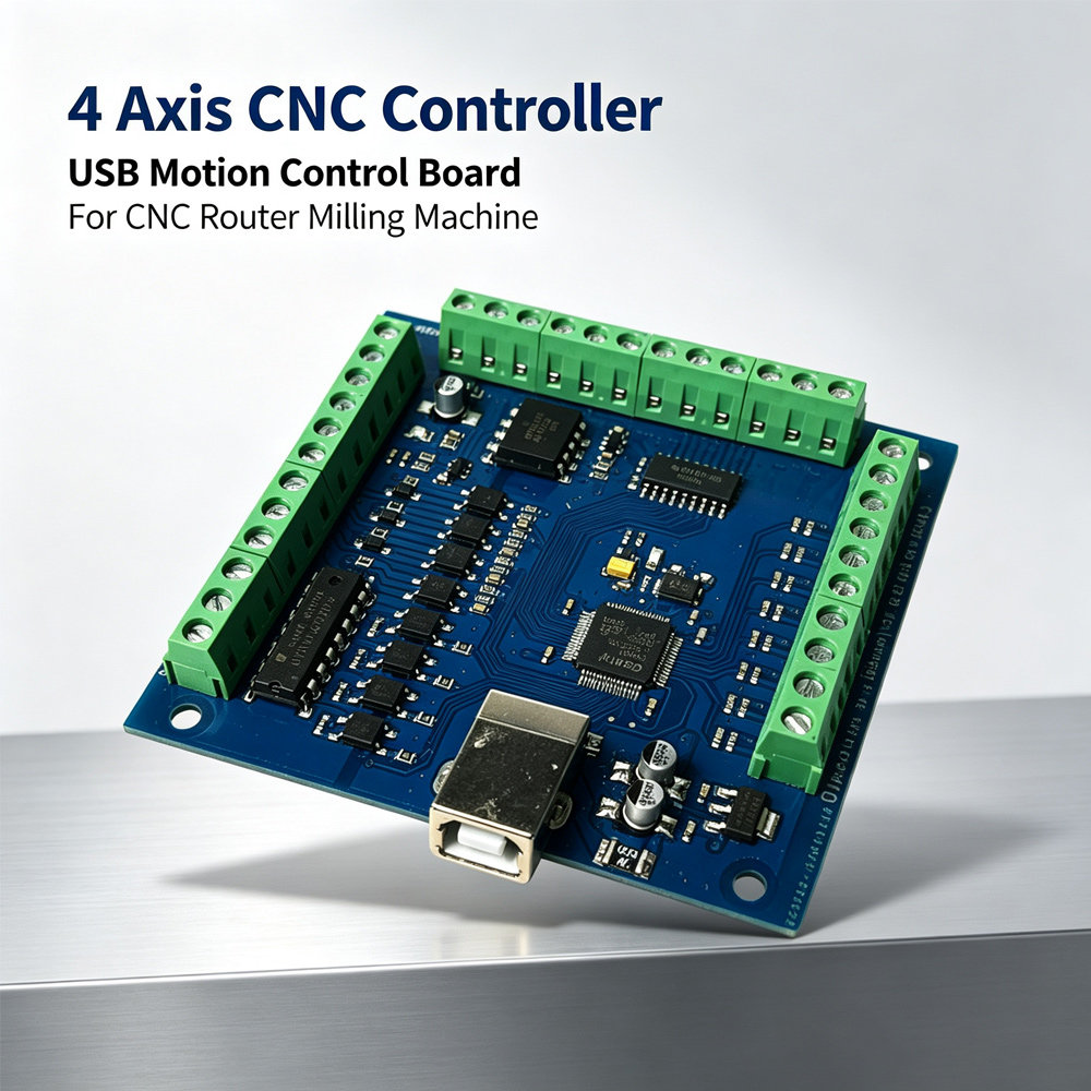 Kartu Pengontrol Gerakan CNC M - Mach3 Usb Cnc Controller 4 Axis 100Khz ulasan dan harga