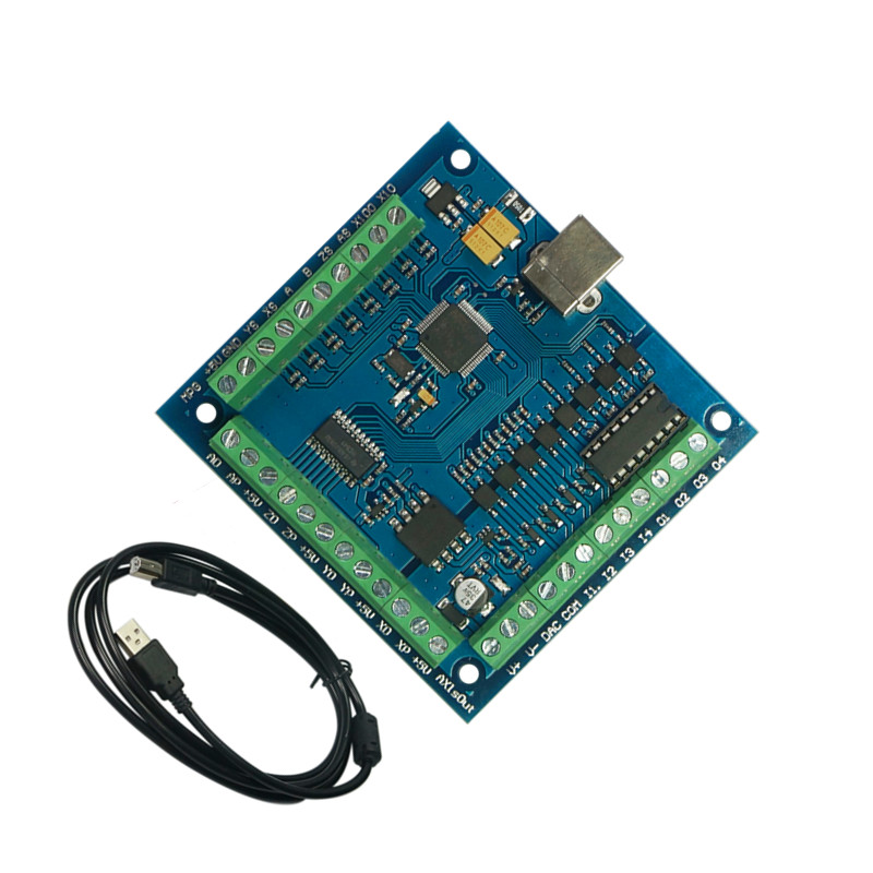 Kartu Pengontrol Gerakan CNC M - Mach3 Usb Cnc Controller 4 Axis 100Khz ulasan dan harga