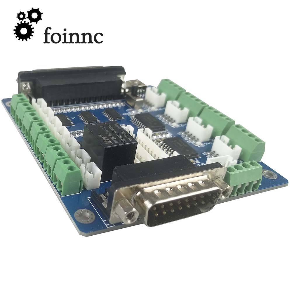 Mach3 5 Sumbu CNC Papan Pengen - 5 Axis Cnc Breakout Board Interface Mach3 ulasan dan harga