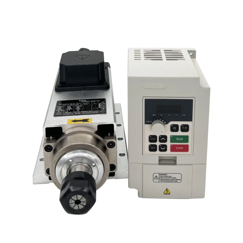 1.5KW ER11/ER20 110V/220V Kit  - Air Cooled 1.5Kw Spindle Motor Inverter 110V ulasan dan harga