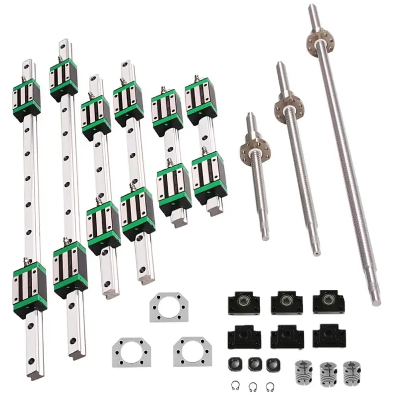 6 Set Rel Pemandu Linear HGR20 - Hgr20 Linear Guide Rail Ballscrew Set ulasan dan harga