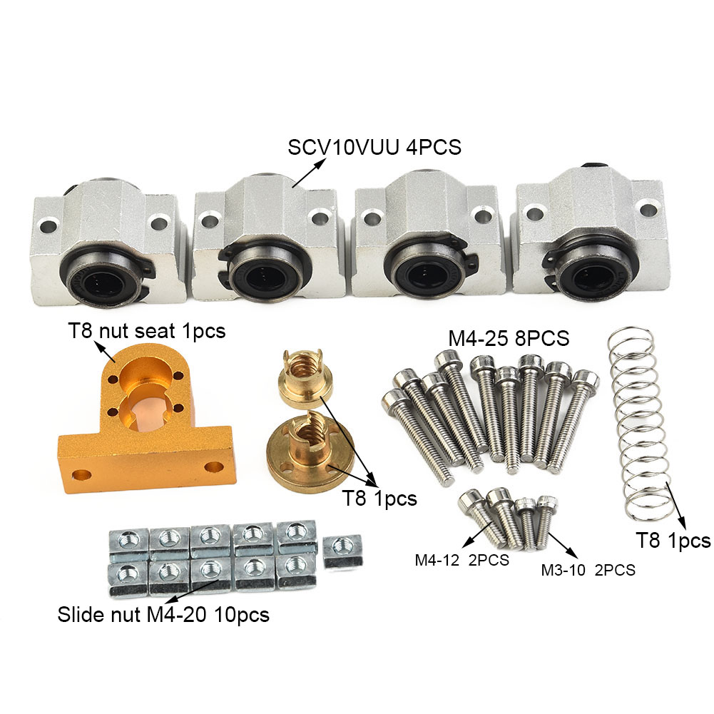 Kit Upgrade sumbu X tahan lama - Cnc 3018 Pro Max Metal ulasan dan harga