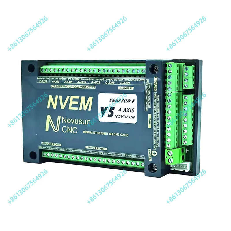 NVEM V5 Mach3 Antarmuka Ethern - 5 Axis Cnc Breakout Board Interface Mach3 ulasan dan harga