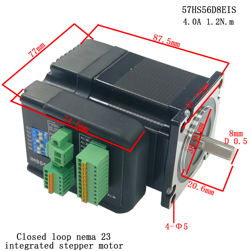 Motor Stepper Terintegrasi Nem - Nema 23 Closed Loop Stepper Motor Driver Kit ulasan dan harga