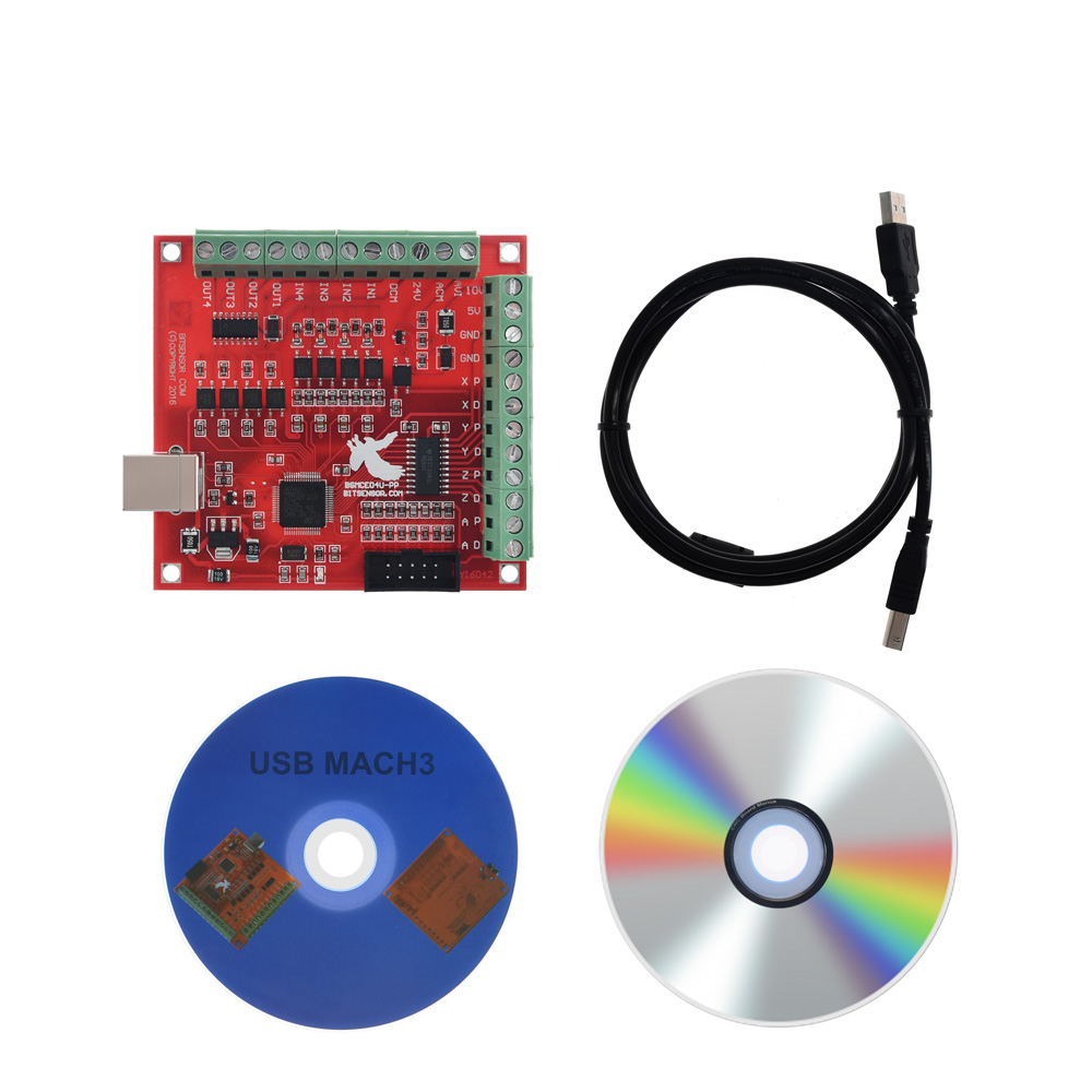 MACH3 CNC USB 100Khz Breakout  - Mach3 Usb Cnc Controller 4 Axis 100Khz ulasan dan harga