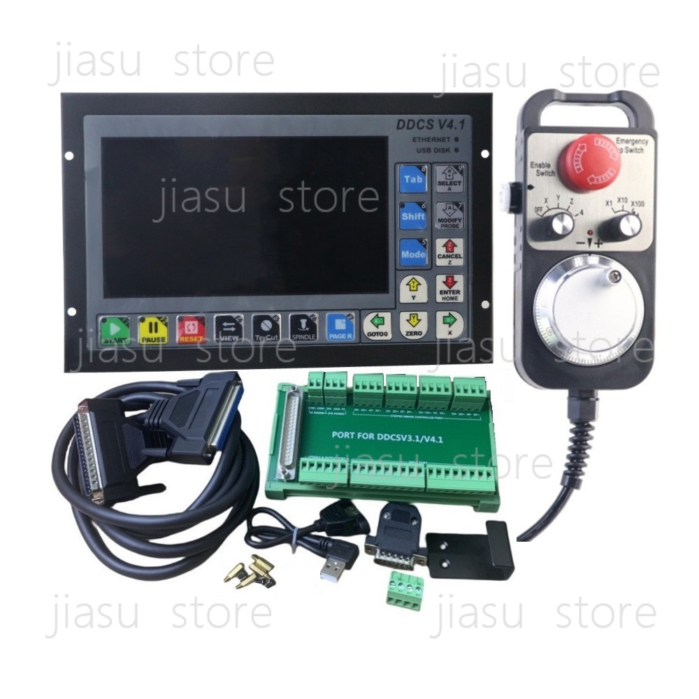 Kit Pengontrol Gerak CNC 3/4 A - Ddcs V4.1 4 Axis Cnc Offline Controller ulasan dan harga