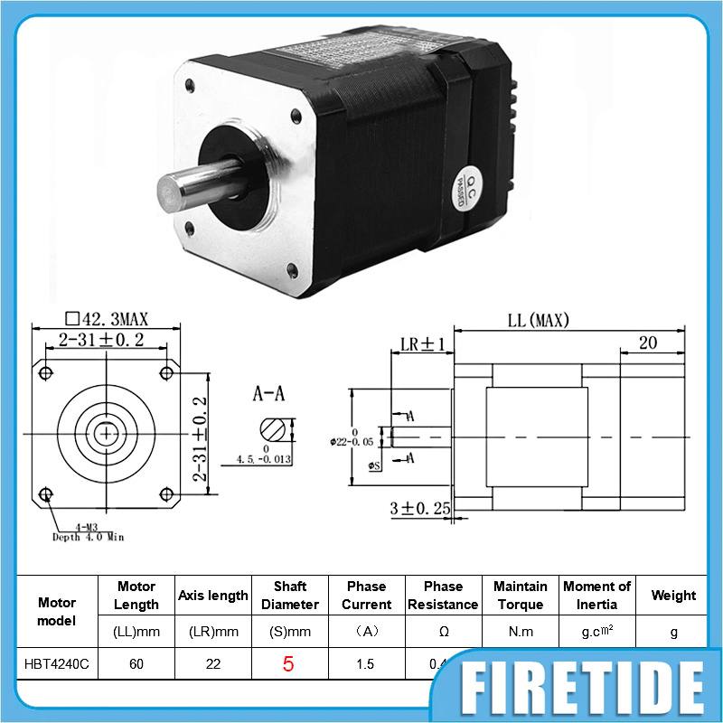 Kit Driver Motor Stepper Loop  - Nema 23 Closed Loop Stepper Motor Driver Kit ulasan dan harga