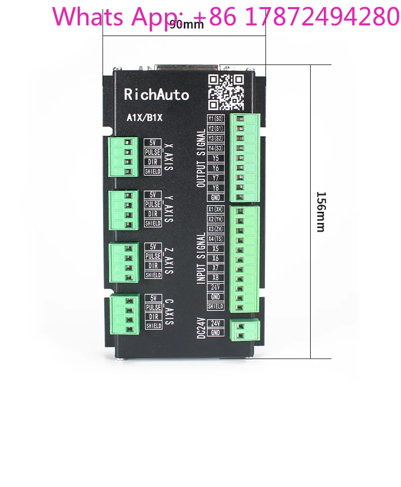 Richauto A11 DSP 0501 Sistem K - Richauto A11 Dsp Controller 3 Axis ulasan dan harga