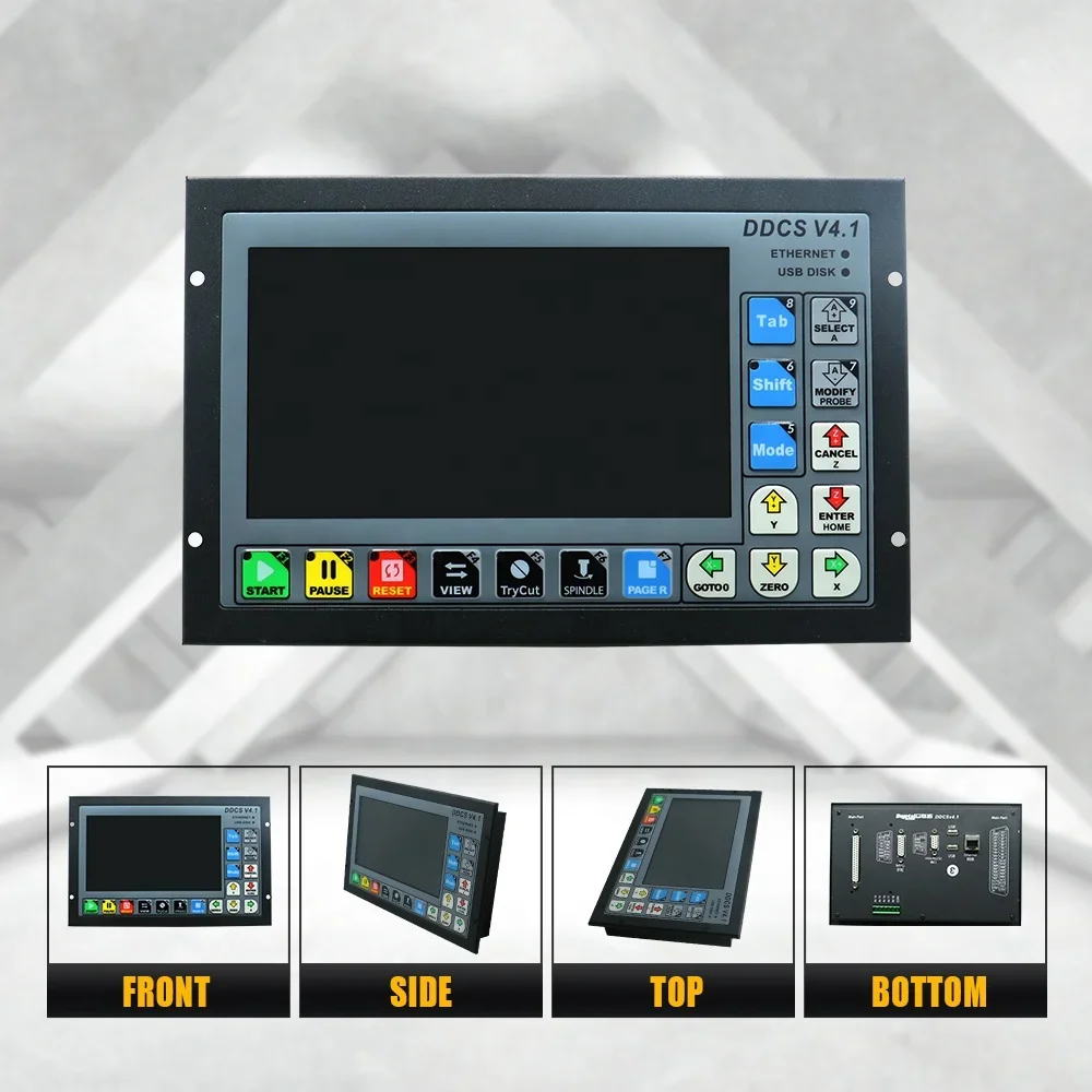 2026 HLTNC Pengontrol CNC DDCS - Ddcs V4.1 4 Axis Cnc Offline Controller ulasan dan harga