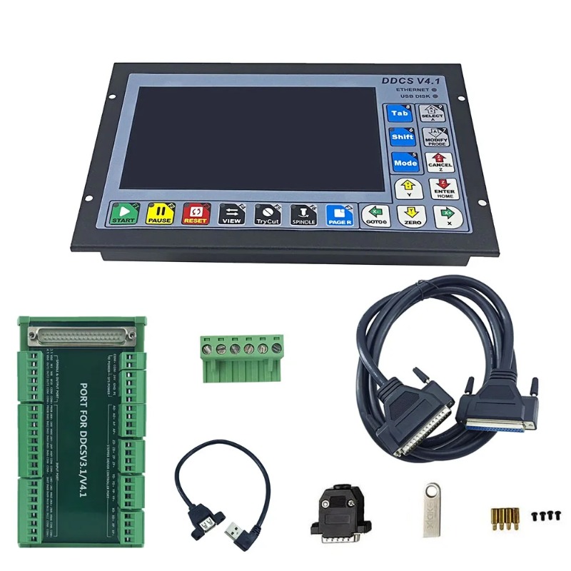 DDCS V4.1 Pengontrol Gerakan M - Ddcs V4.1 4 Axis Cnc Offline Controller ulasan dan harga