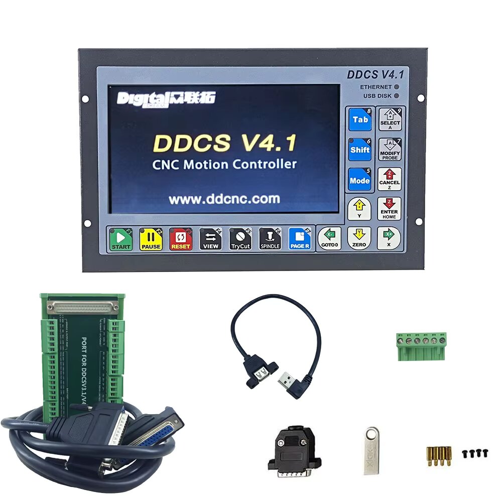 DDCS V4.1 Pengontrol Gerakan M - Ddcs V4.1 4 Axis Cnc Offline Controller ulasan dan harga