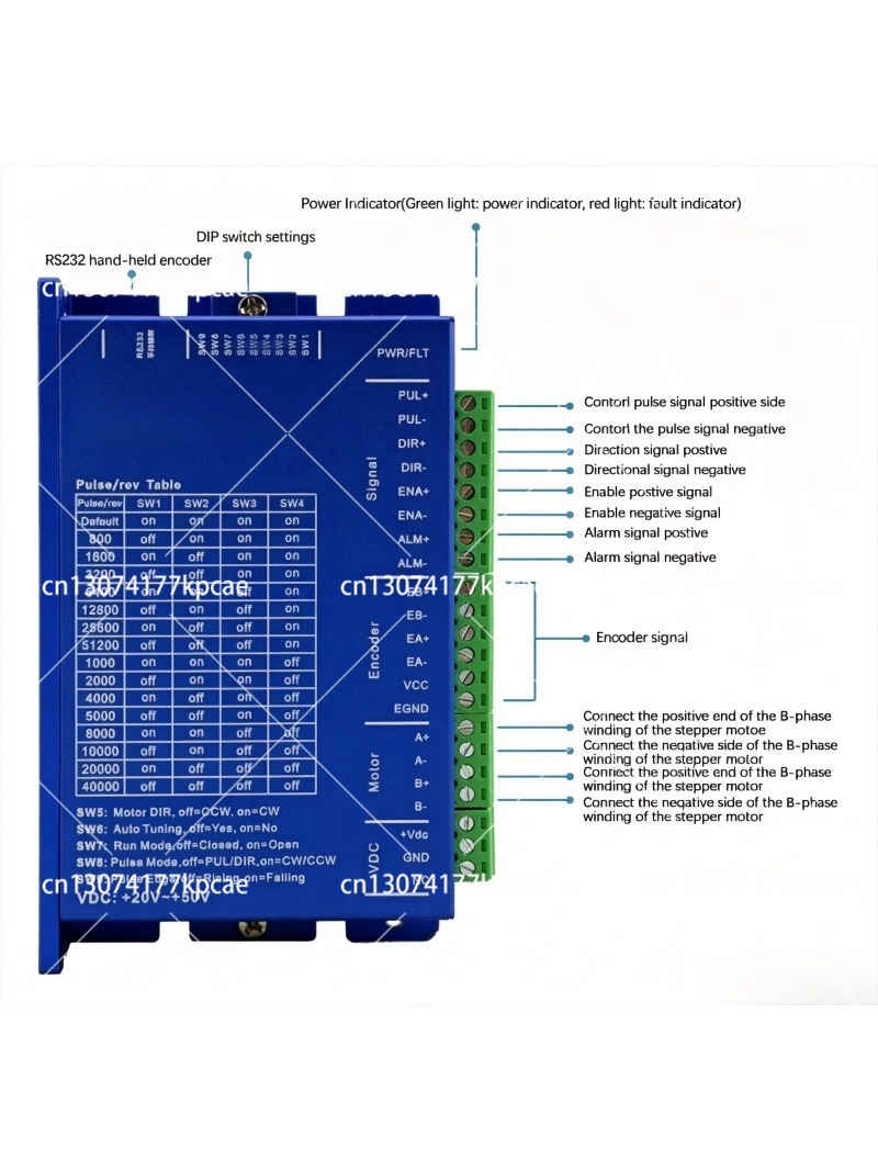 Kit Motor Stepper Loop Tertutu - Nema 23 Closed Loop Stepper Motor Driver Kit ulasan dan harga