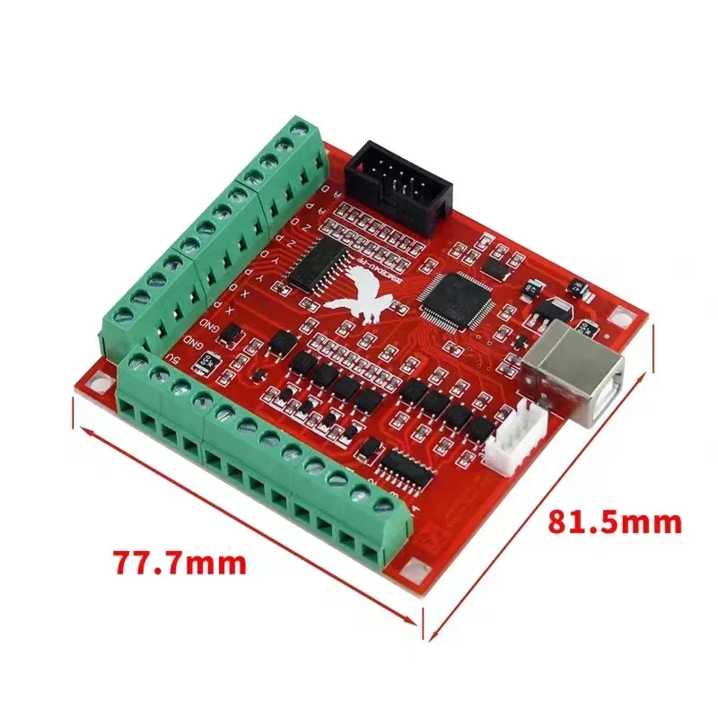 Papan Breakout MACH3 USB 100Kh - Mach3 Usb Cnc Controller 4 Axis 100Khz ulasan dan harga