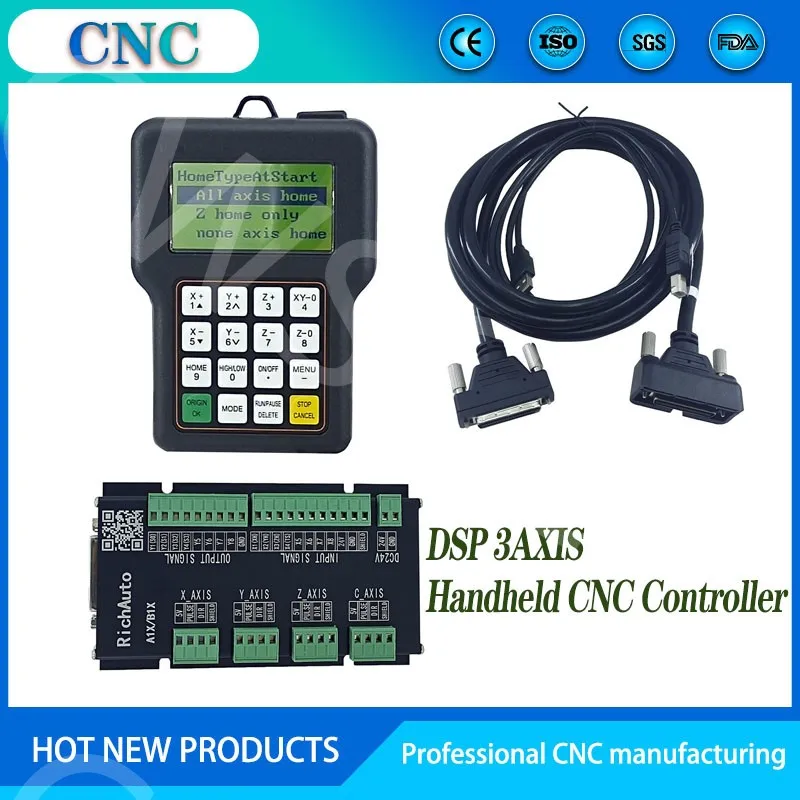 RichAuto DSP A11E Pengontrol 3 - Richauto A11 Dsp Controller 3 Axis ulasan dan harga