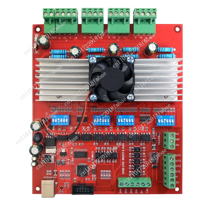 Papan Pengontrol Driver Motor  - Mach3 Usb Cnc Controller 4 Axis 100Khz ulasan dan harga