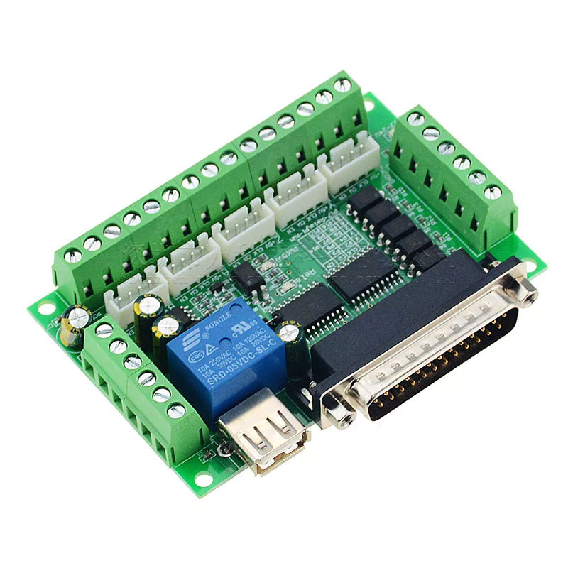 Papan Breakout Adaptor Antarmu - 5 Axis Cnc Breakout Board Interface Mach3 ulasan dan harga