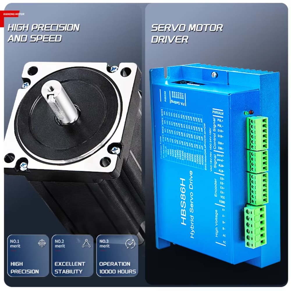 Kit Servo Hibrida Loop Tertutu - Hybrid Servo Driver Nema 34 8.5Nm ulasan dan harga
